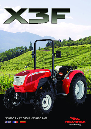 4WD traktorok McCormick X3.070GE