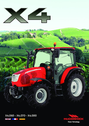 4WD traktorok McCormick X4.080