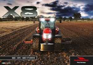 4WD traktorok McCormick X8.680 Premium