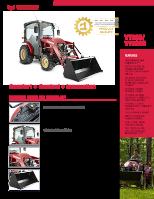 4WD traktorok Yanmar YT235V-R