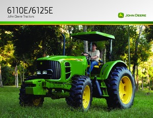 4WD traktorok John Deere 6110 E