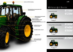 4WD traktorok John Deere 6170 M Plus