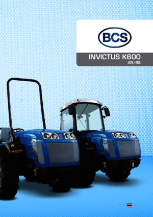 4WD traktorok BCS Invictus K600 AR