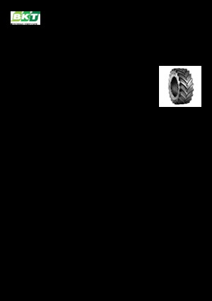 Mezőgazdasági abroncsok BKT AGRIMAX V - FLECTO VF 600/60 R 28 NRO