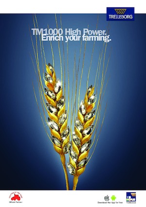 Mezőgazdasági abroncsok Trelleborg TM1000 High Power IF710/60R34 164 D