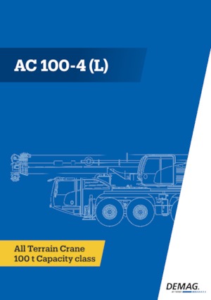 Autódaruk Demag AC 100-4L