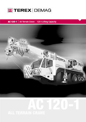 Autódaruk Terex-Demag AC 120-1 (10x8x8)