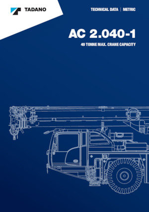 Autódaruk Tadano AC 3.055-1