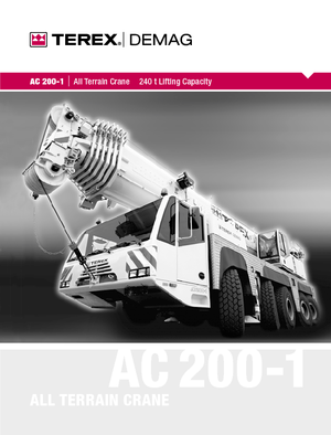 Autódaruk Terex-Demag AC 200-1 (10x8x8)