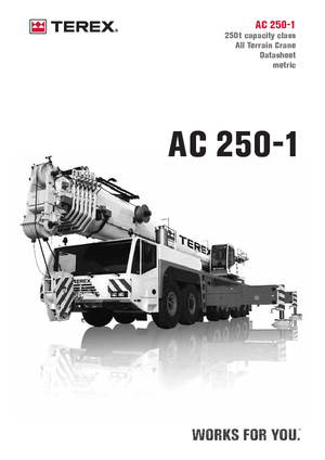Autódaruk Terex-Demag AC 250-1 (12x8x10)