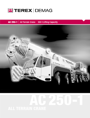 Autódaruk Terex-Demag AC 250-1 (12x8x10)