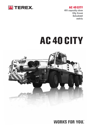 Autódaruk Terex-Demag AC 40 City (6x4x6)