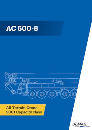 Autódaruk Demag AC 500-8