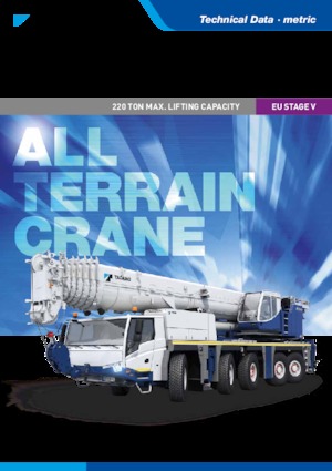 Autódaruk Tadano ATF‑220‑5.1