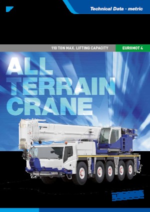 Autódaruk Tadano ATF 110G-5 