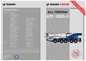 Autódaruk Tadano ATF 160 G 5 (10x8x8)