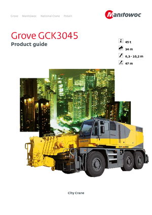 Autódaruk Grove GCK3045 