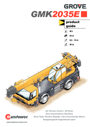 Autódaruk Grove GMK2035E 