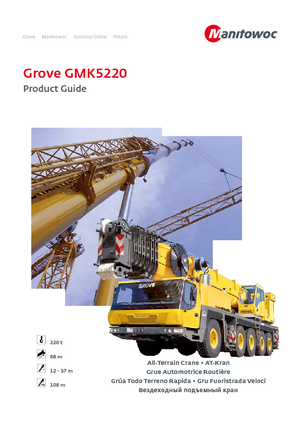 Autódaruk Grove GMK5220 