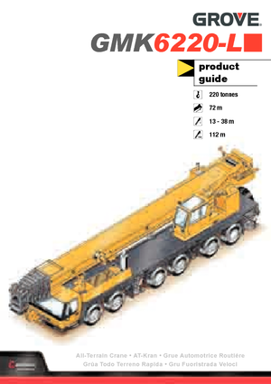 Autódaruk Grove GMK6220L