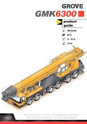 Autódaruk Grove GMK6300