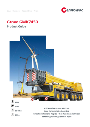Autódaruk Grove GMK7450 