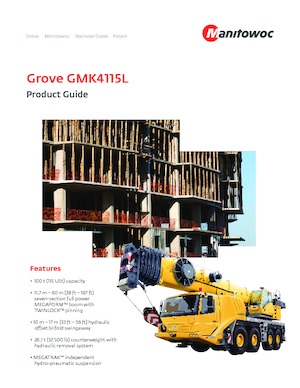 Autódaruk Grove GMK4115L