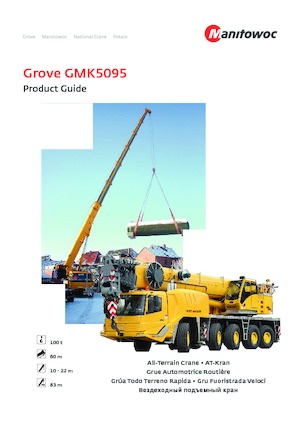 Autódaruk Grove GMK5095 