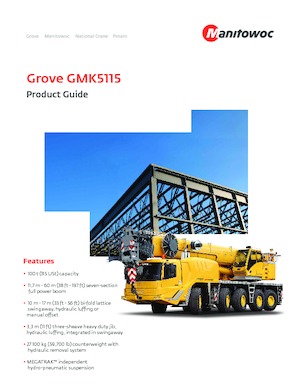 Autódaruk Grove GMK5115
