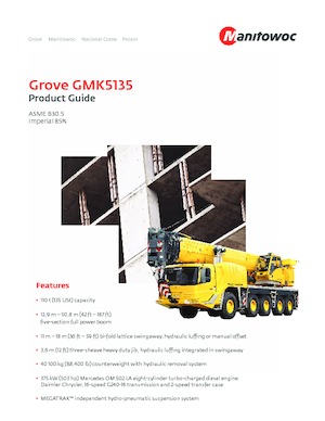 Autódaruk Grove GMK5135