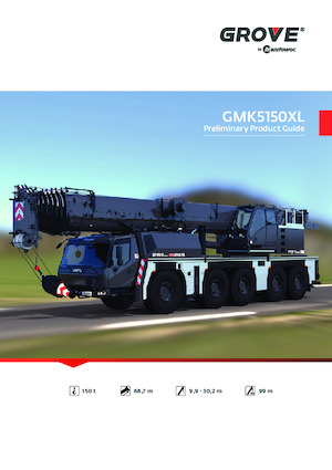 Autódaruk Grove GMK5150XL