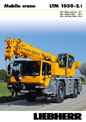 Autódaruk Liebherr LTM 1030-2.1 