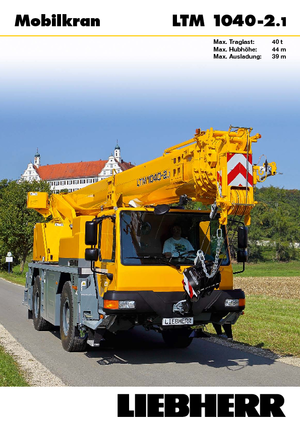 Autódaruk Liebherr LTM 1040-2.1 