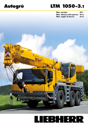 Autódaruk Liebherr LTM 1050-3.1 