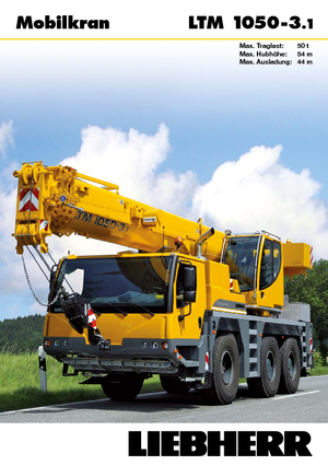 Autódaruk Liebherr LTM 1050-3.1 