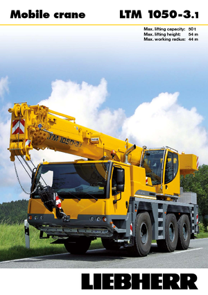 Autódaruk Liebherr LTM 1050-3.1 