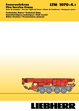 Autódaruk Liebherr LTM 1070-4.1 (8x6x8)