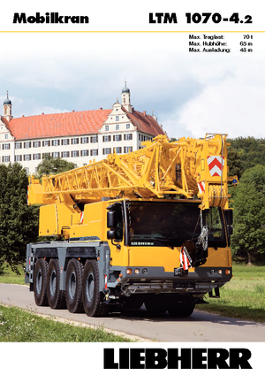 Autódaruk Liebherr LTM 1070-4.2 