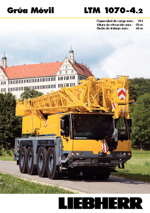 Autódaruk Liebherr LTM 1070-4.2 