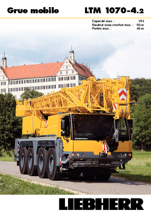 Autódaruk Liebherr LTM 1070-4.2 