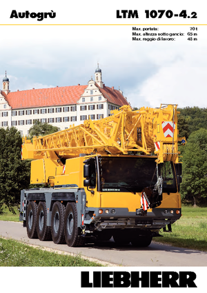 Autódaruk Liebherr LTM 1070-4.2 