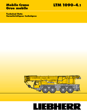 Autódaruk Liebherr LTM 1090-4.1 (8x6x8)