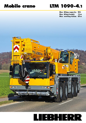 Autódaruk Liebherr LTM 1090-4.1 (8x6x8)
