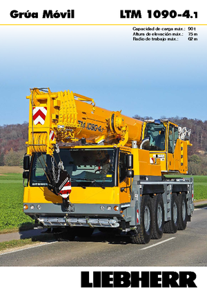 Autódaruk Liebherr LTM 1090-4.1 (8x6x8)