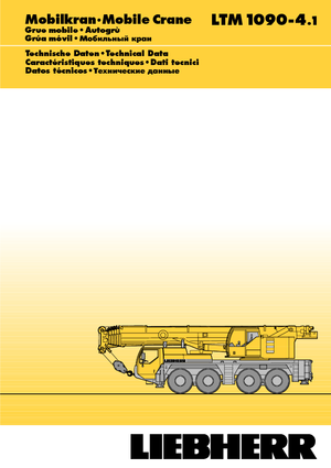 Autódaruk Liebherr LTM 1090-4.1 (8x6x8)