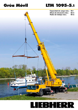 Autódaruk Liebherr LTM 1095-5.1 