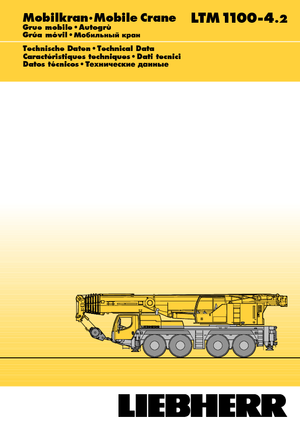 Autódaruk Liebherr LTM 1100-4.2