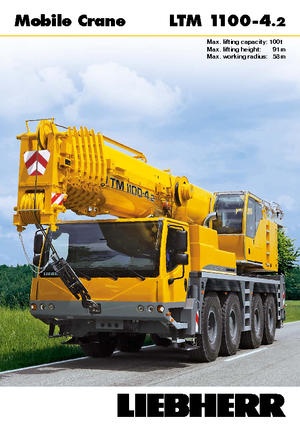 Autódaruk Liebherr LTM 1100-4.2