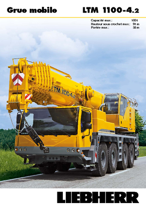Autódaruk Liebherr LTM 1100-4.2