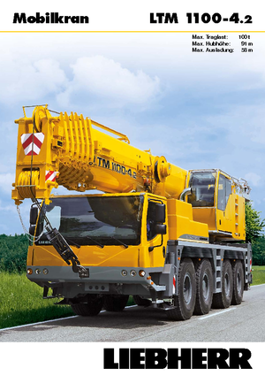 Autódaruk Liebherr LTM 1100-4.2